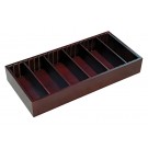 Adjustable Cigar Tray (Dark Mahogany)