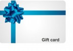 Blue Gift Card