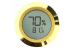 Small Digital Hygrometer w/ Calibration (Gold)