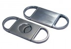 Silver "Precision Cut" Cigar Cutter