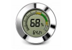 Digital Hygrometer with Calibration (Silver)