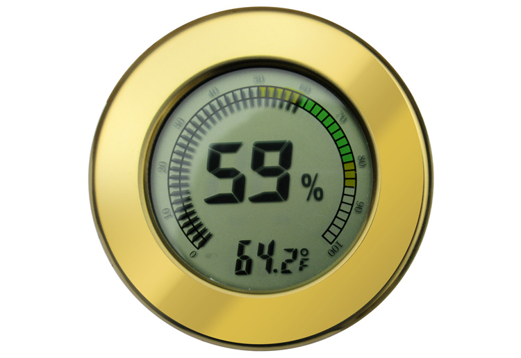 Credo Digital Cigar Hygrometer Gauge